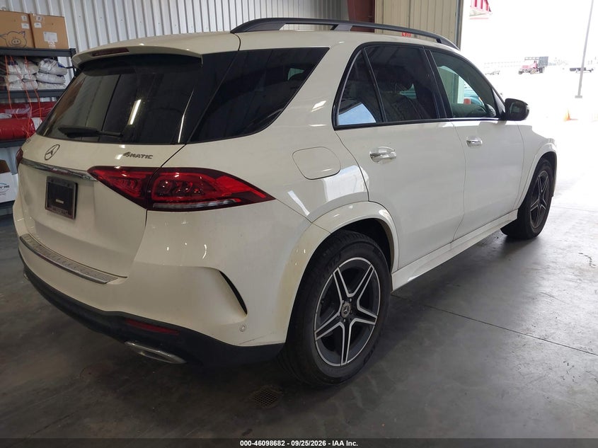 Vin: 4jgfb4ke4na654713, lot: 46598340, mercedes-benz gle 350 4matic 20224