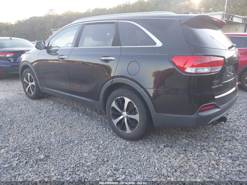 Vin: 5xyph4a53gg103782, lot: 46598344, kia sorento 3.3l ex 20163