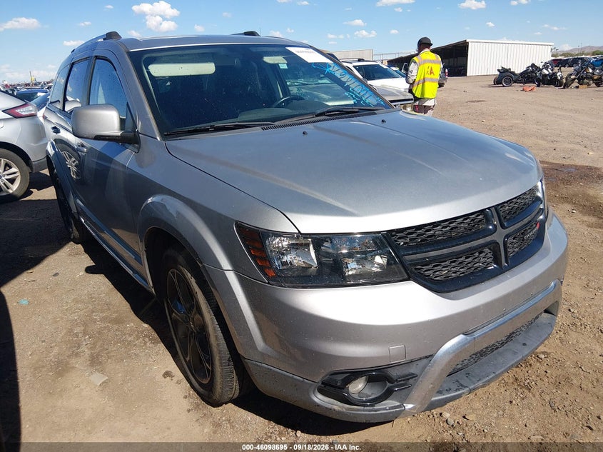 Vin: 3c4pddgg8jt387091, lot: 46598353, dodge journey crossroad awd 2018 img_1