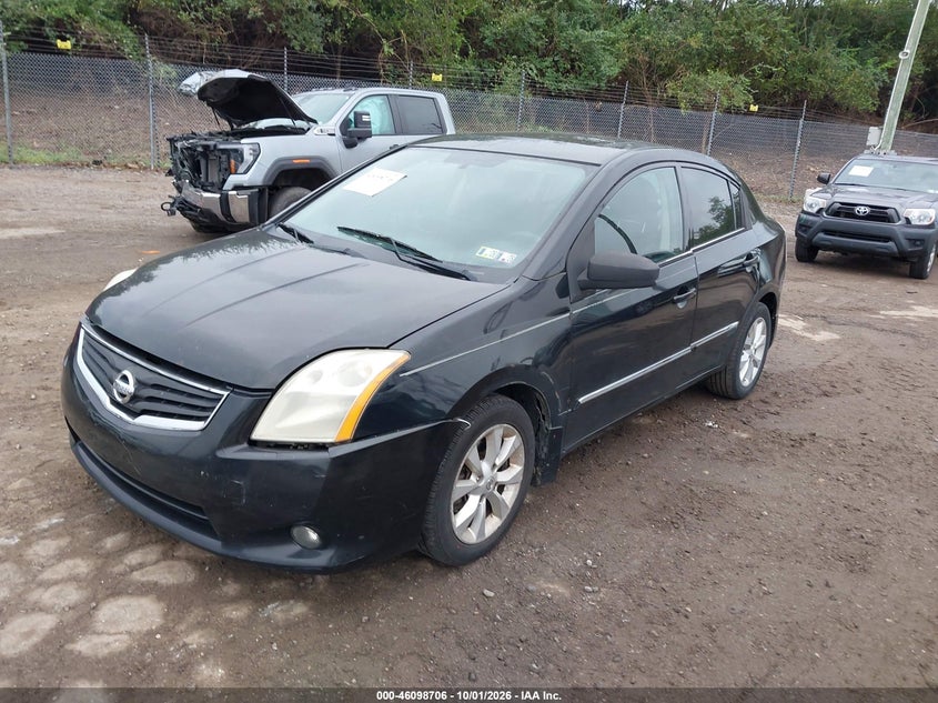 Vin: 3n1ab6ap1al672654, lot: 46598364, nissan sentra 2.0sl 20102
