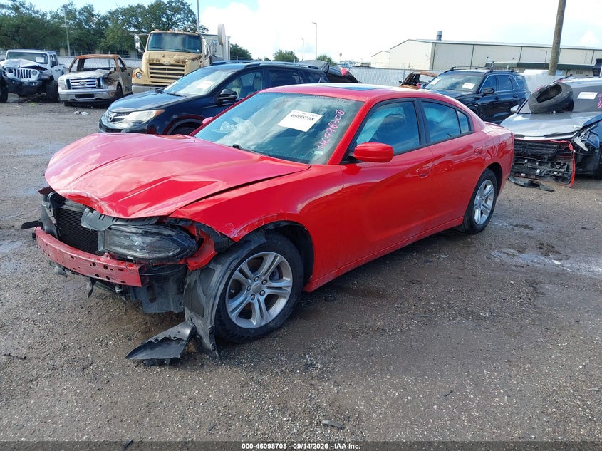 Vin: 2c3cdxbg8lh140547, lot: 46598366, dodge charger sxt rwd 20202