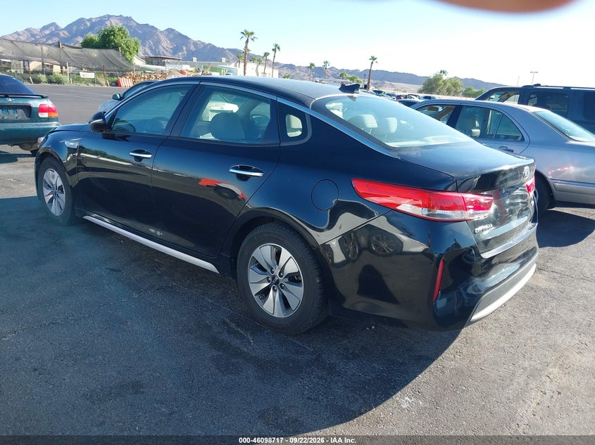 Vin: knagt4lc8h5006143, lot: 46598375, kia optima hybrid 20173