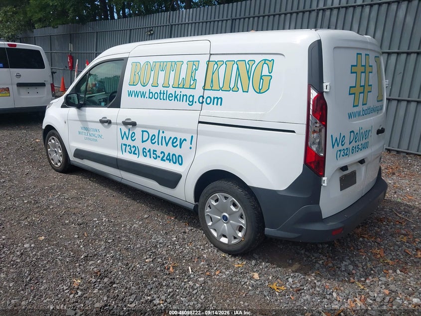 Vin: nm0ls7e72j1345786, lot: 46598379, ford transit connect xl 20183