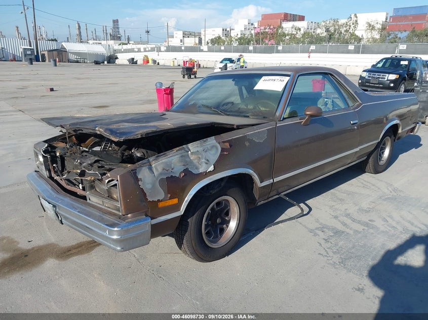 1985 CHEVROLET EL CAMINO auction photo 2
