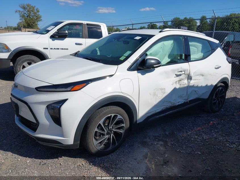 Vin: 1g1fz6s01p4208254, lot: 46598395, chevrolet bolt euv fwd premier 20232