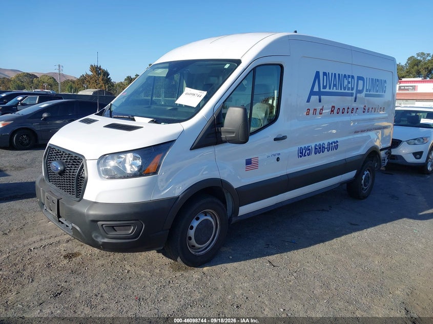 Vin: 1ftbr1cg9pkb12985, lot: 46598402, ford transit-250 20232