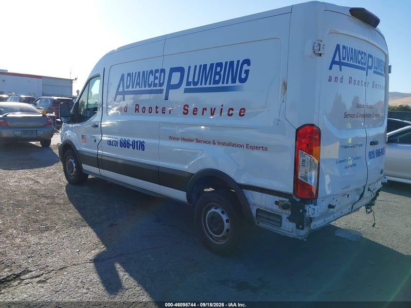 Vin: 1ftbr1cg9pkb12985, lot: 46598402, ford transit-250 20233