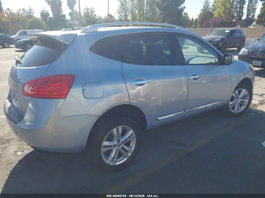 Vin: jn8as5mt1dw010074, lot: 46598444, nissan rogue sv 20134