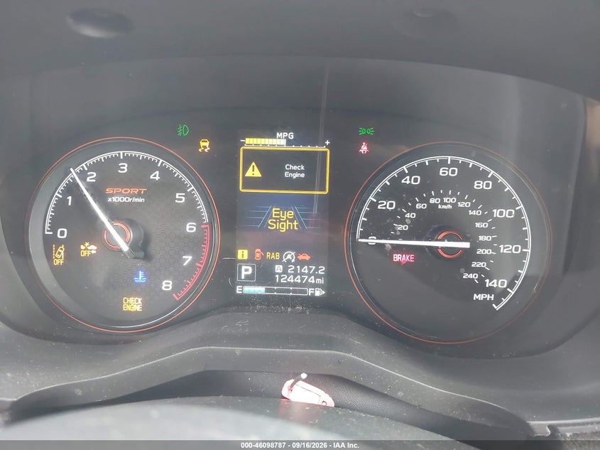 SUBARU FORESTER 2019 VIN JF2SKAPC7KH421244