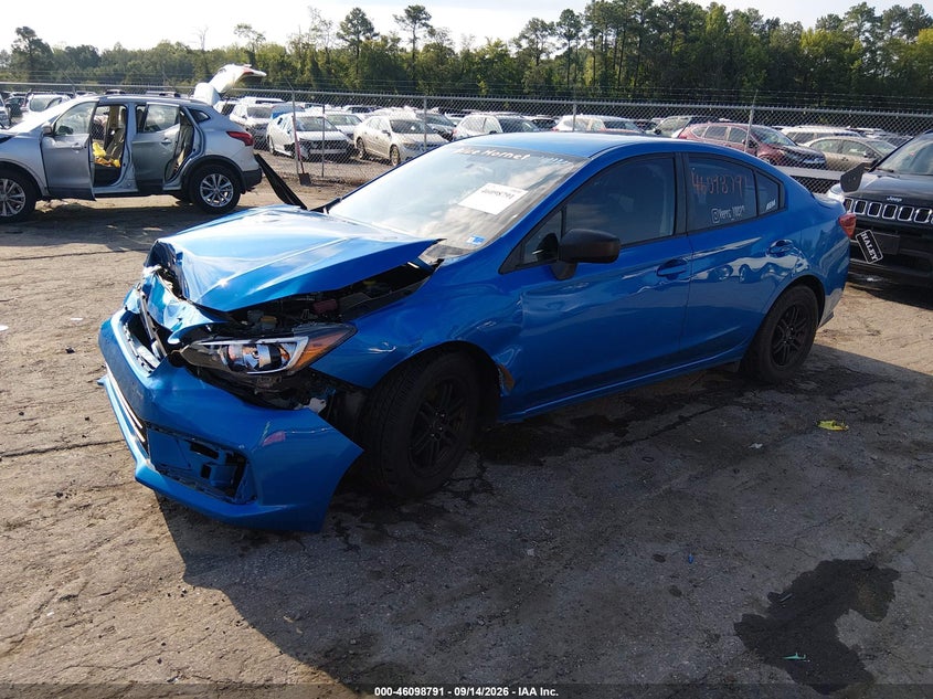 Vin: 4s3gkab67l3604843, lot: 46598450, subaru impreza sedan 20202