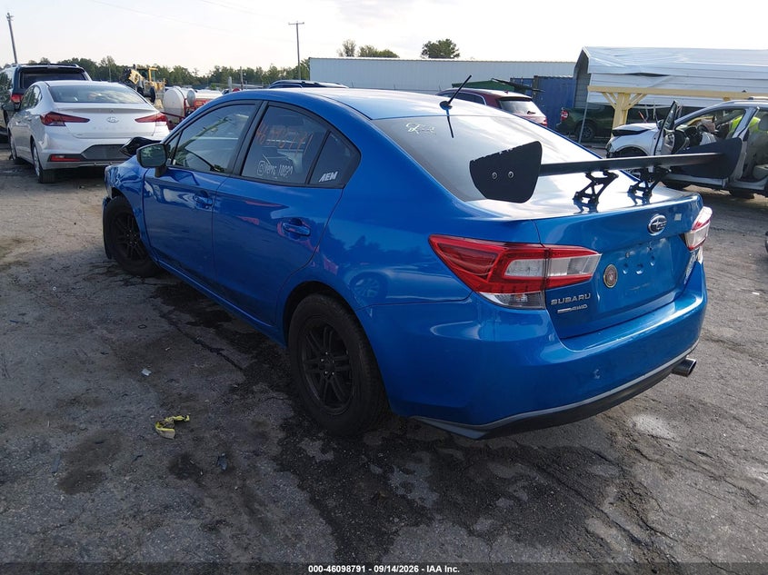 Vin: 4s3gkab67l3604843, lot: 46598450, subaru impreza sedan 20203