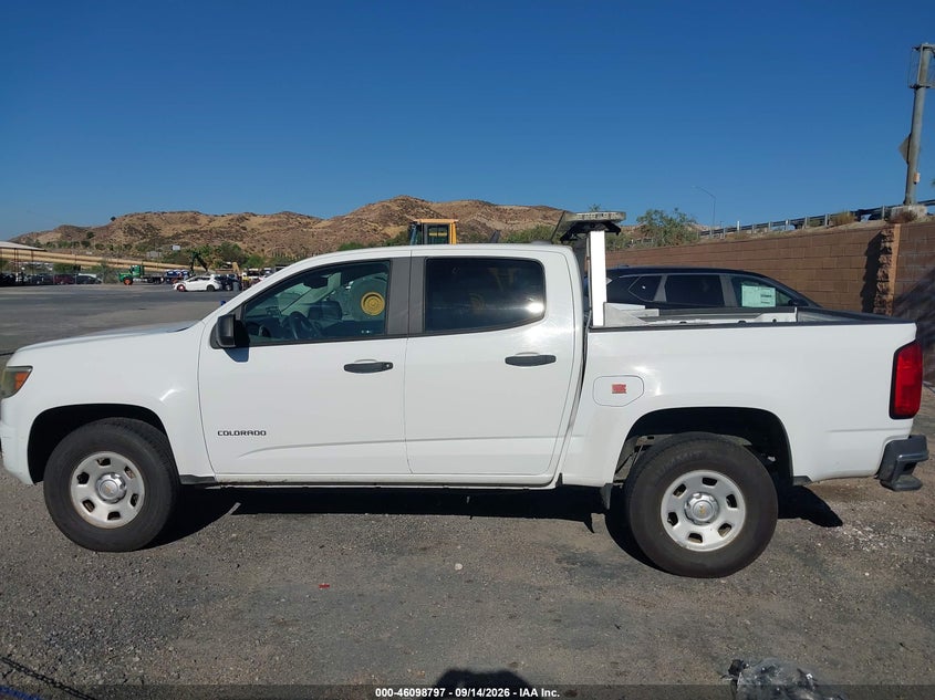CHEVROLET COLORADO 2016 VIN 1GCGSBEA9G1260536