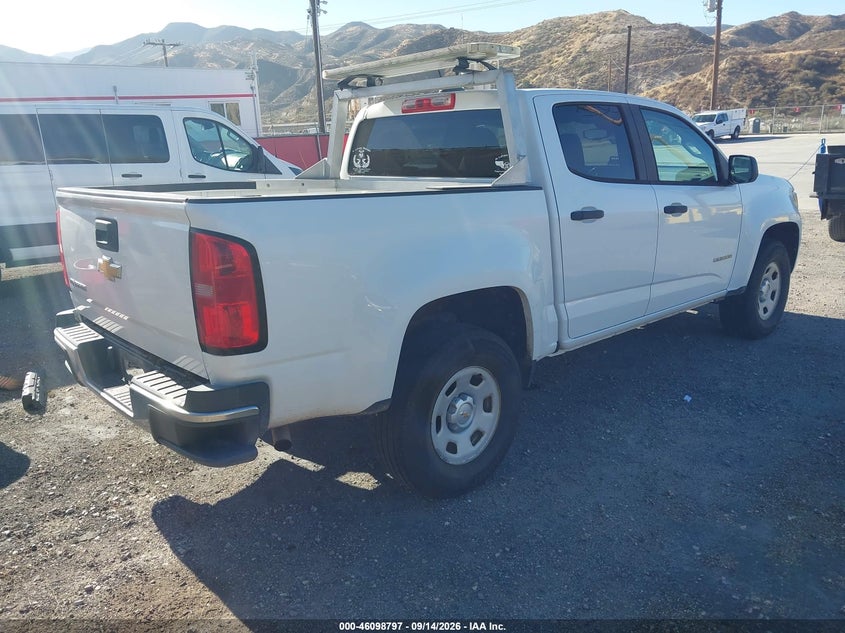 CHEVROLET COLORADO 2016 VIN 1GCGSBEA9G1260536