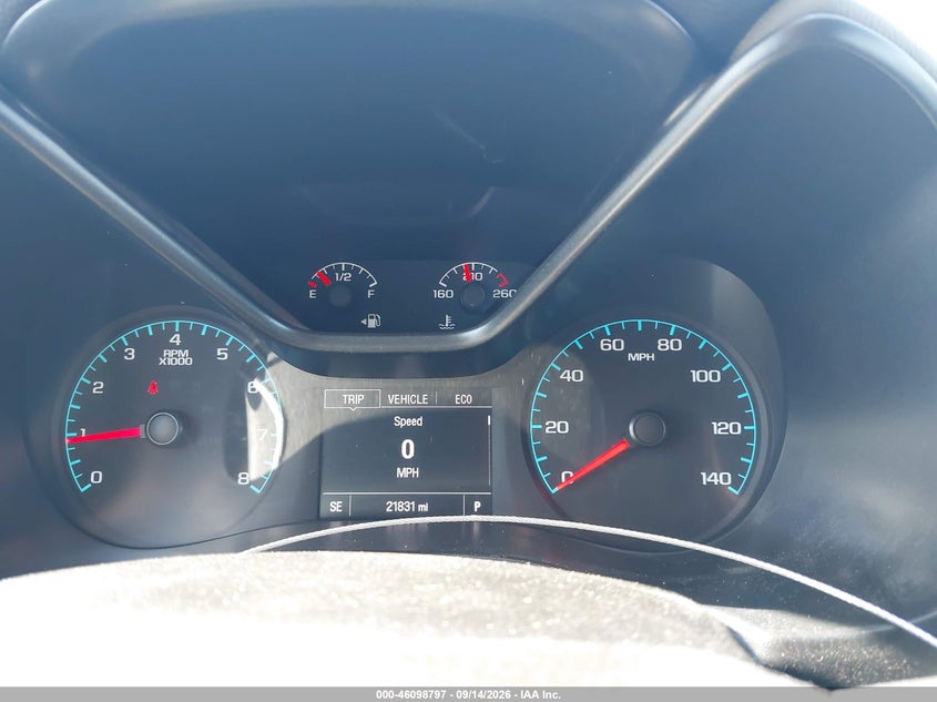 CHEVROLET COLORADO 2016 VIN 1GCGSBEA9G1260536