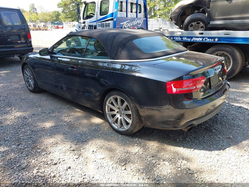 Vin: waulfafh6cn004637, lot: 46598462, audi a5 2.0t premium 20123