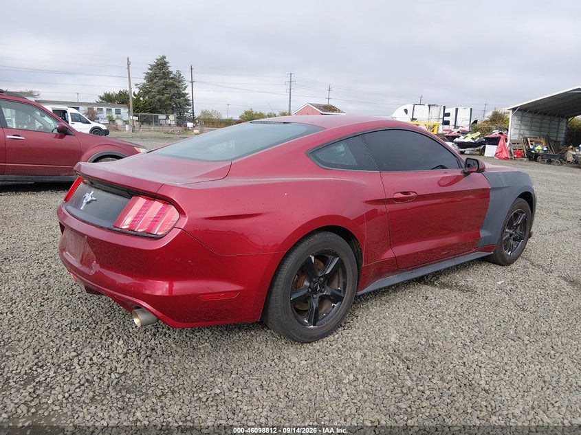 Vin: 1fa6p8am6h5310101, lot: 46598470, ford mustang v6 20174