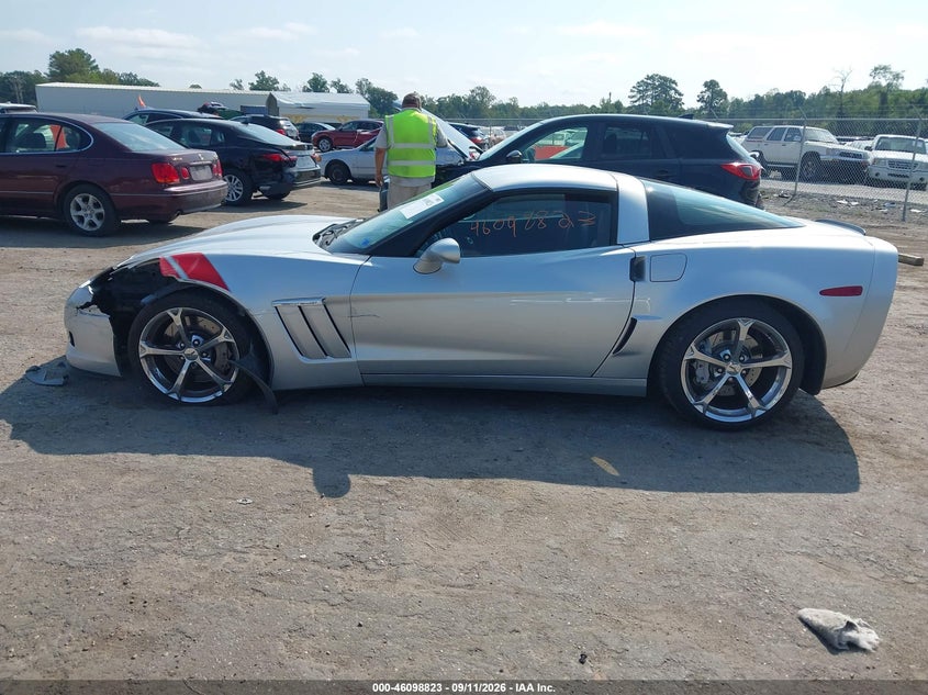 CHEVROLET CORVETTE 2012 VIN 1G1YS2DW9C5100167