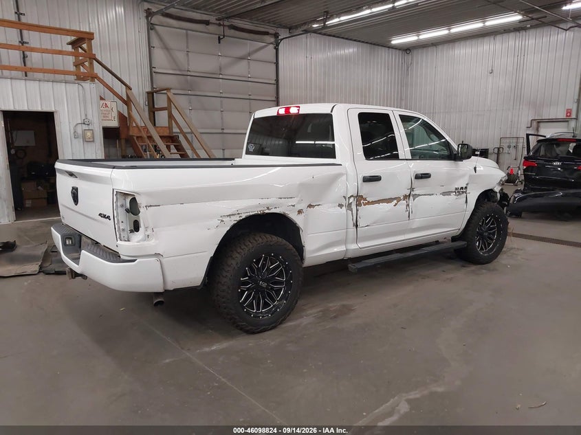 Vin: 1c6rr7fg3js344980, lot: 46598482, ram 1500 express  4x4 6'4 box 20184