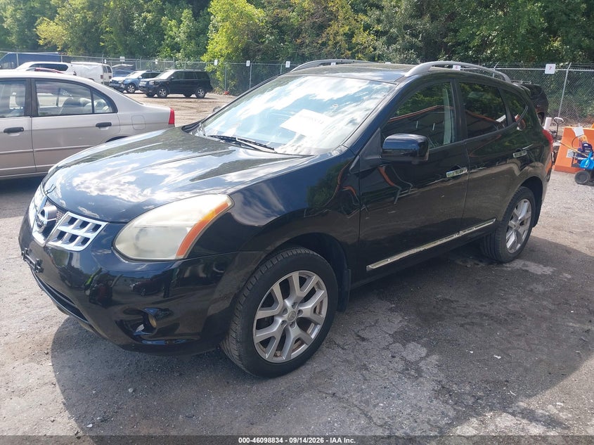 Vin: jn8as5mv4cw409562, lot: 46598492, nissan rogue sv w/sl pkg 20122