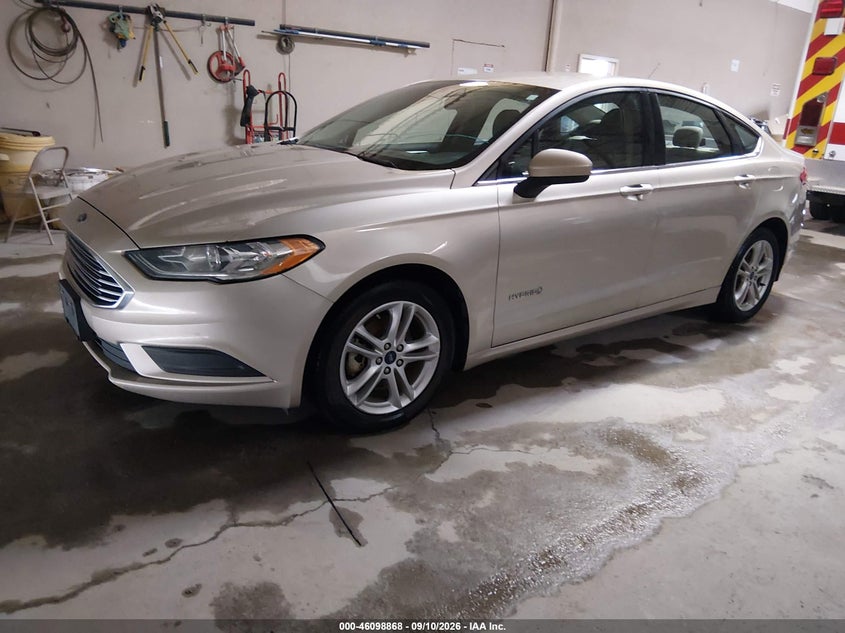 Vin: 3fa6p0uu4jr279074, lot: 46598526, ford fusion hybrid s 20182