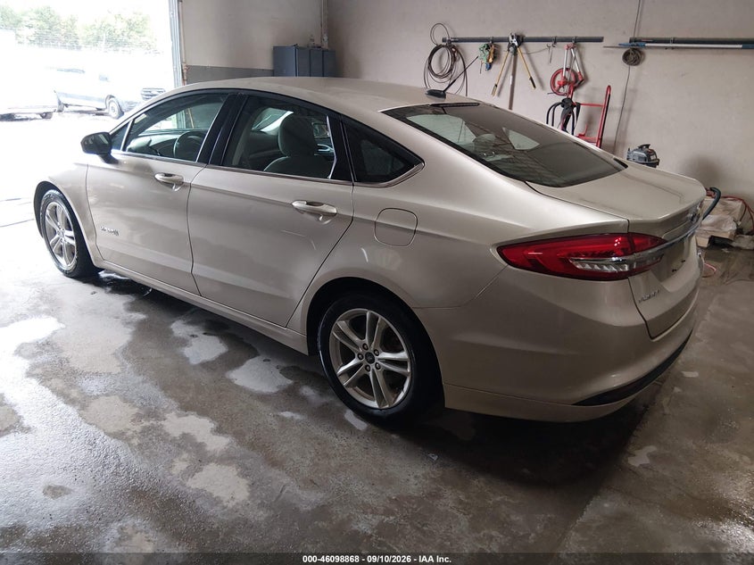 Vin: 3fa6p0uu4jr279074, lot: 46598526, ford fusion hybrid s 20183