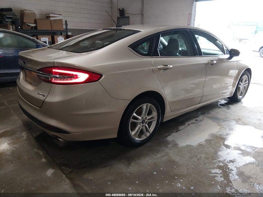 Vin: 3fa6p0uu4jr279074, lot: 46598526, ford fusion hybrid s 20184