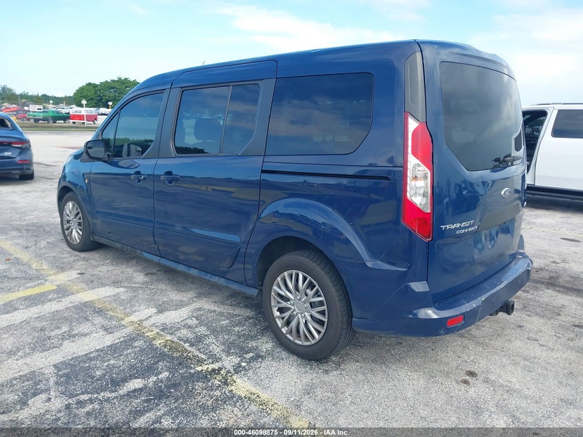 Vin: nm0ge9f74g1263358, lot: 46598533, ford transit connect xlt 20163