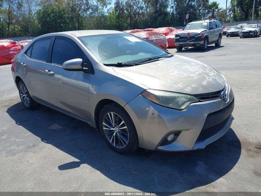 2016 TOYOTA COROLLA auction photo 1