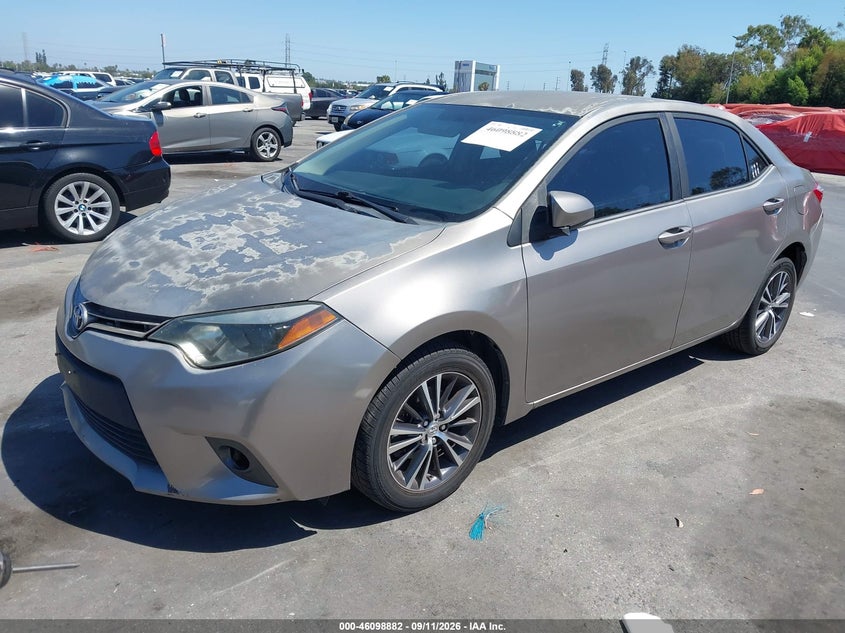 2016 TOYOTA COROLLA auction photo 2