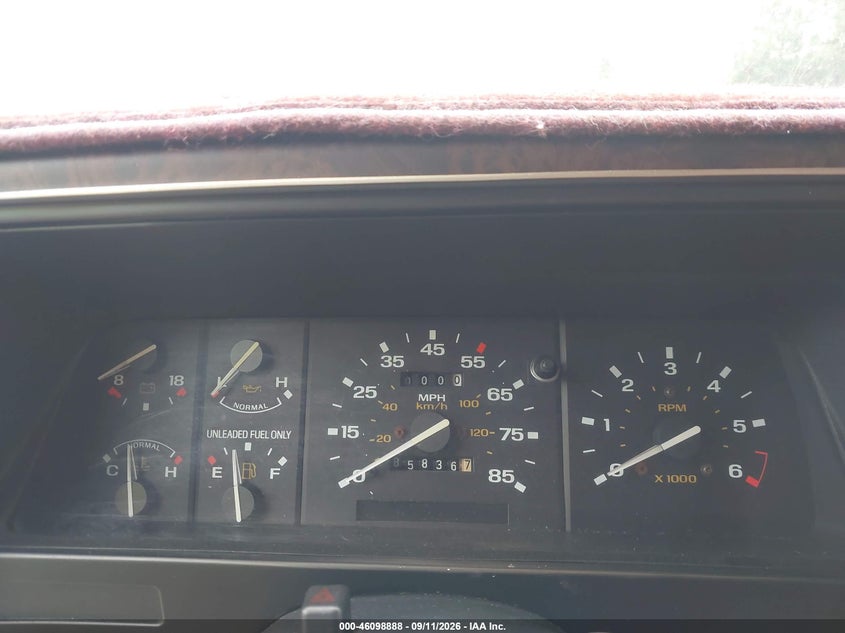 1989 FORD BRONCO II auction photo 7