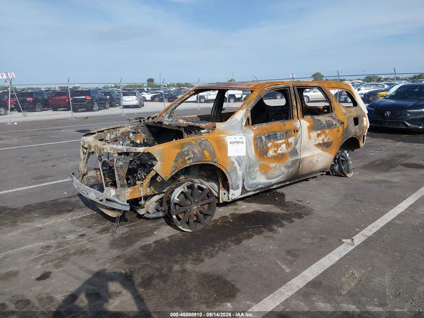 Vin: 1c4rdjdg2gc362297, lot: 46598568, dodge durango limited 20162