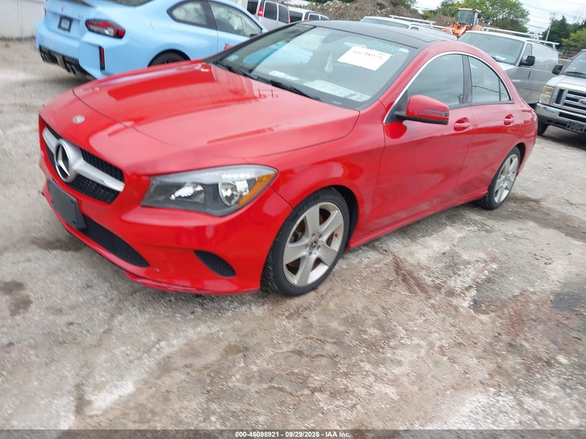 Vin: wddsj4gb7jn640088, lot: 46598579, mercedes-benz cla 250 4matic 20182