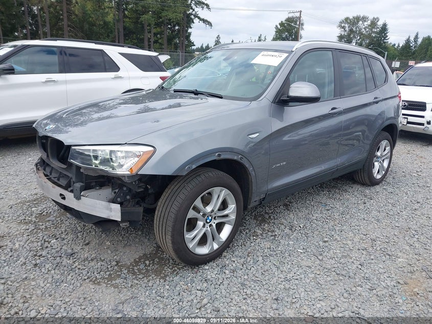 Vin: 5uxwx7c59h0u40945, lot: 46598587, bmw x3 xdrive35i 20172