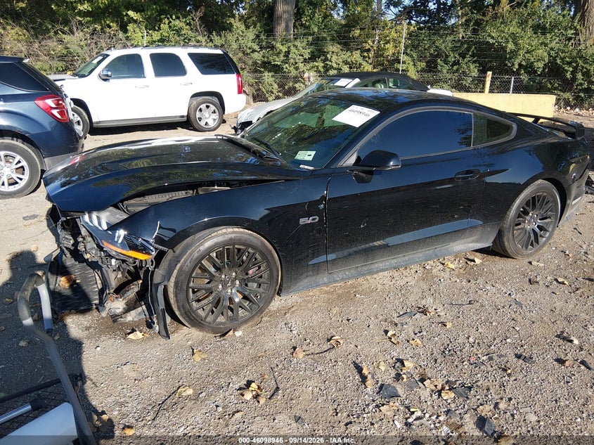Vin: 1fa6p8cf7k5174566, lot: 46598604, ford mustang gt premium 20192