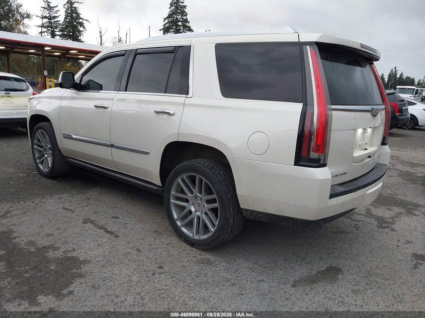 Vin: 1gys4nkj2fr729325, lot: 46598619, cadillac escalade premium 20153
