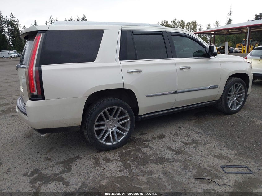 Vin: 1gys4nkj2fr729325, lot: 46598619, cadillac escalade premium 20154