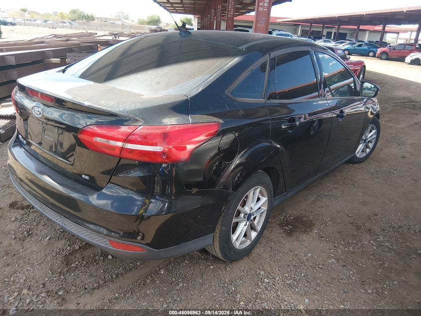 Vin: 1fadp3f22gl260907, lot: 46598621, ford focus se 20164