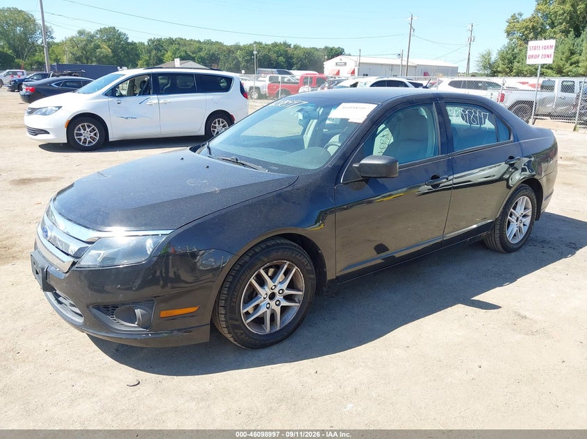 Vin: 3fahp0ga5br290421, lot: 46598655, ford fusion s 20112