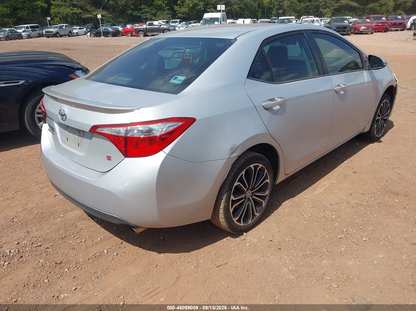 Vin: 2t1burhe6fc356548, lot: 46598667, toyota corolla s plus 20154