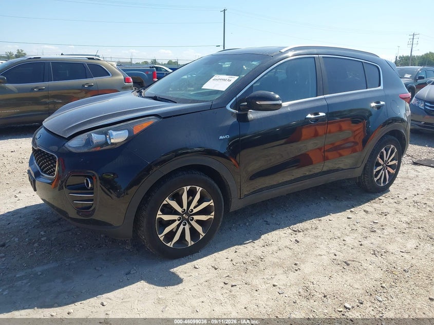 Vin: kndpncac7j7321200, lot: 46598694, kia sportage ex 20182