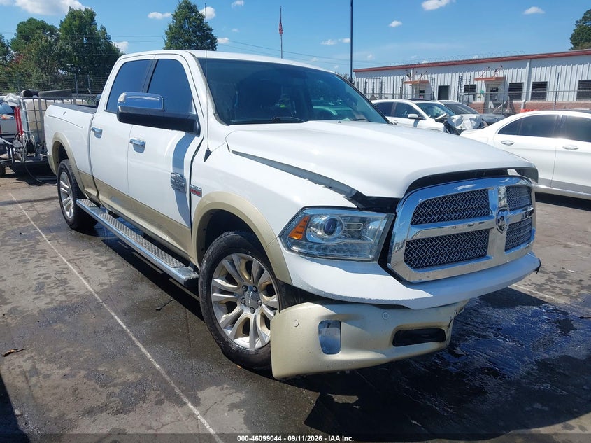 Vin: 1c6rr7wt6fs538200, lot: 46598702, ram 1500 laramie longhorn 2015 img_1