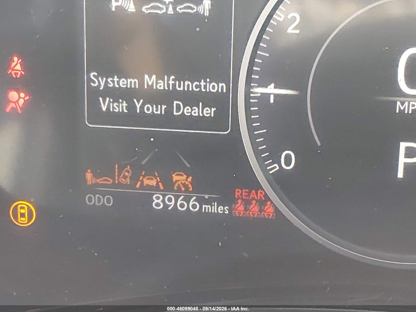 LEXUS NX 350 2025 VIN JTJGGCEZ7S5011969