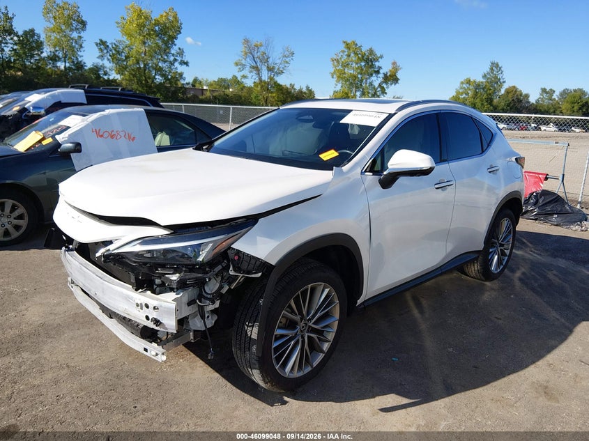 Vin: jtjggcez7s5011969, lot: 46598706, lexus nx 350 premium 20252