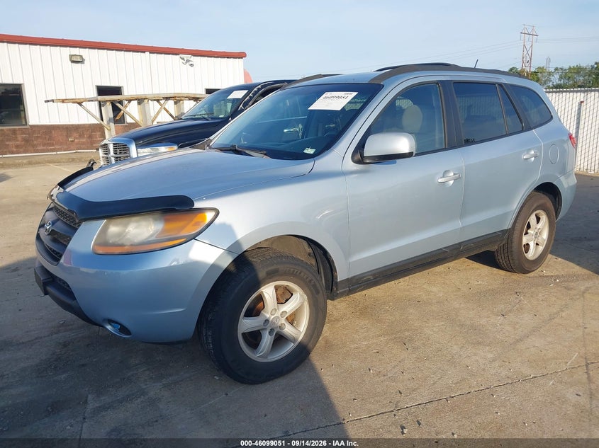 2008 Hyundai Santa Fe, Normal Wear & Tear, IAAI, VIN 5NMSG13D38H216140 — photo 2