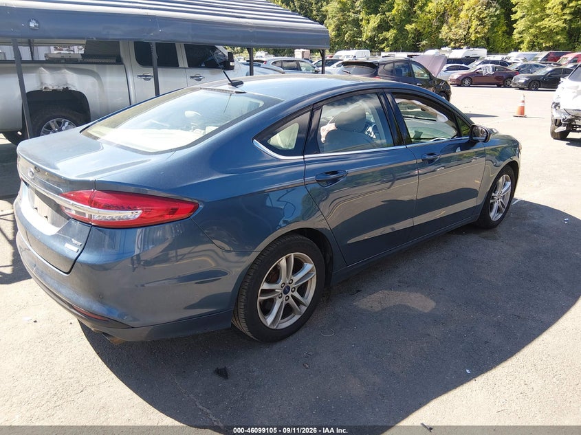 Vin: 3fa6p0hd3jr178635, lot: 46598763, ford fusion se 20184