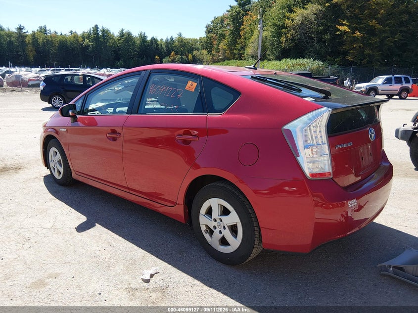 Vin: jtdkn3du7a0043521, lot: 46598785, toyota prius iii 20103