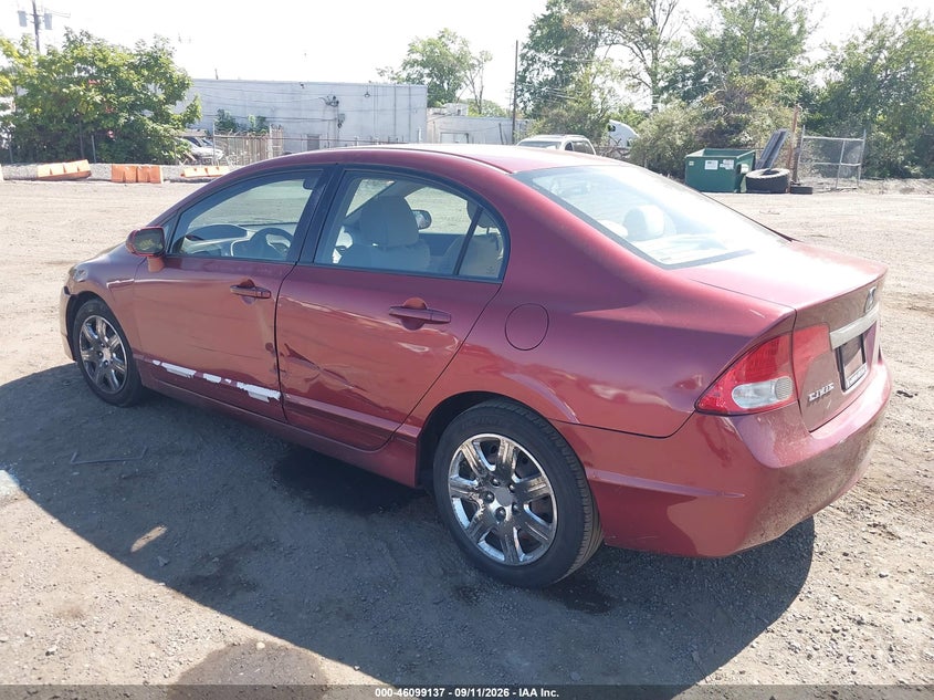Vin: 2hgfa1f59ah583246, lot: 46598795, honda civic lx 20103