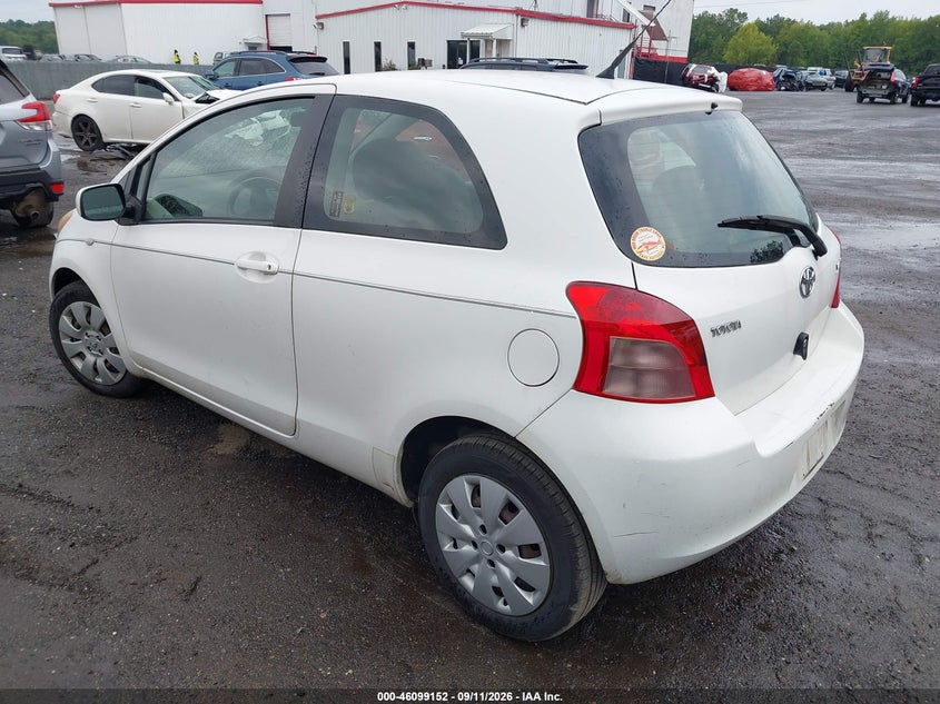 2008 TOYOTA YARIS auction photo 3