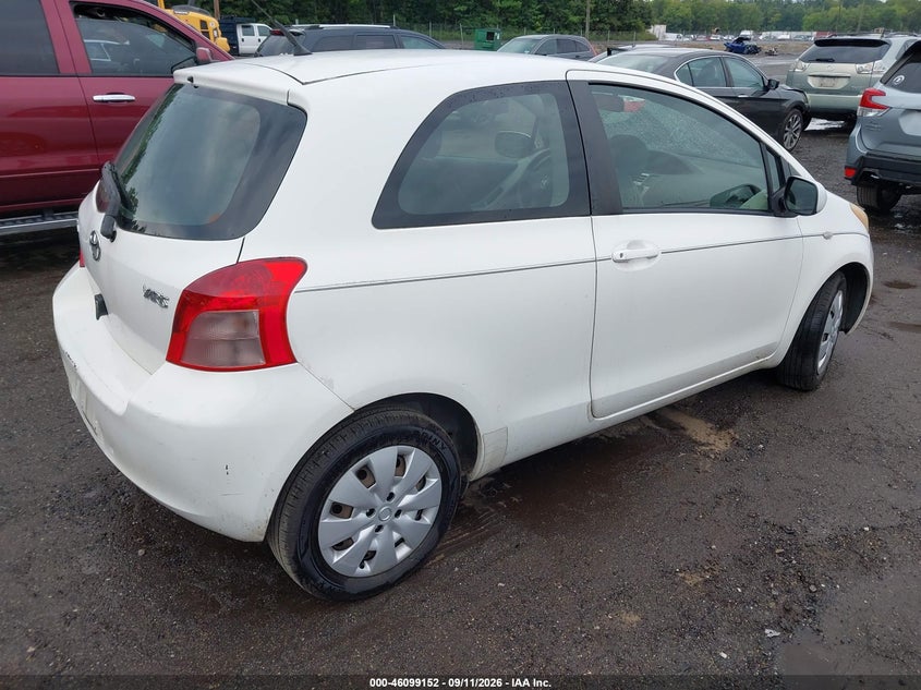 2008 TOYOTA YARIS auction photo 4