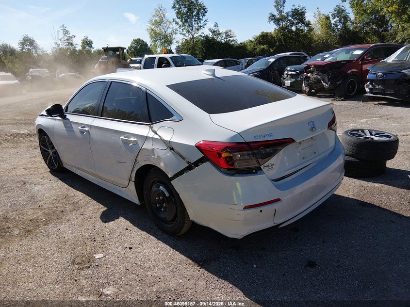 Vin: 2hgfe1f93rh324187, lot: 46598815, honda civic touring 20243